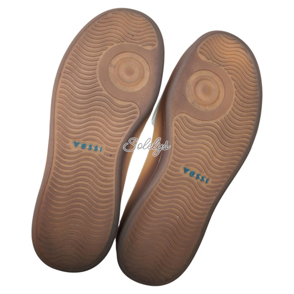 Vessi Courtside Classic Mens 8 Off White Black Waterproof Casual Lace Up Sneaker - Picture 6 of 10